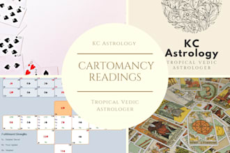 use cartomancy and vedic astrology to help guide your path