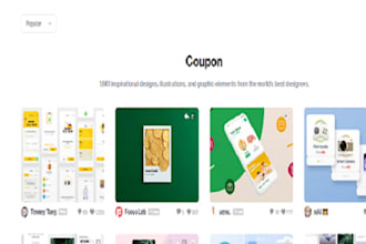 create a coupon web app for you along with public and admin panels