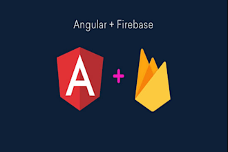 create a website with angular and firebase