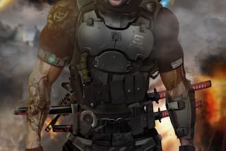make your super hero character