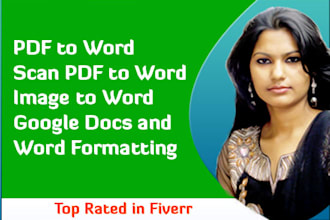convert PDF to word, google docs or pdf to excel