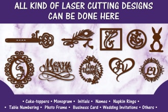 do all kind of laser cutting designs