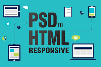 convert PSD to HTML 5