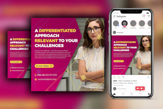 design a premium quality instagram post or flyer