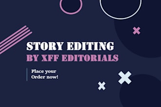 do deep edit of your story
