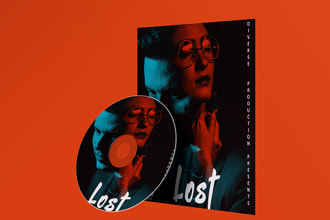 design stunning album or cd cover art