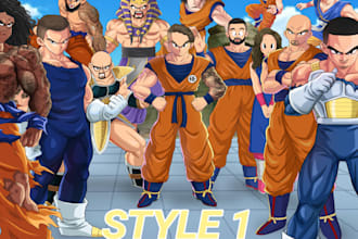 draw you in amazing dragon ball style
