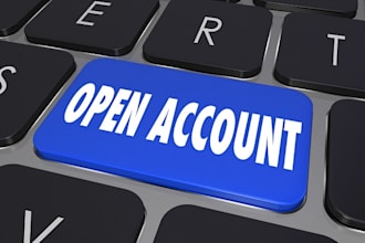 help you to open a crypto account