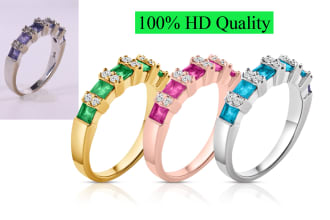do high quality jewelry images retouch in photoshop