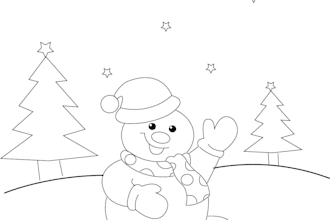 do colouring page for children