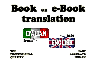 translate into english your italian book or ebook