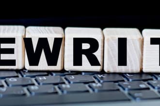 rewrite any article, blog post, or document manually