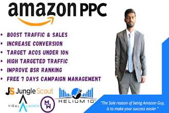 set up and manage your amazon ppc campaign advertising ads