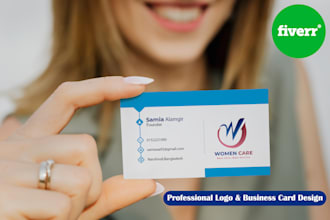 design professional business card print ready files