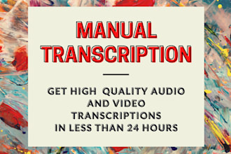 transcribe audio and video transcription