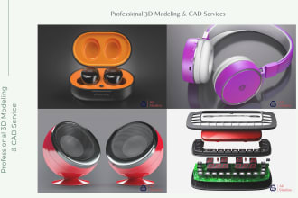do product design, 3d modeling and 3d product rendering
