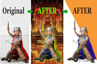 cut out and change image background or color