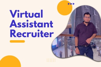 be your virtual assistant admin recruiter automation lead gen
