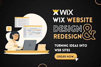 do wix website design, wix website redesign and wix ecommerce website