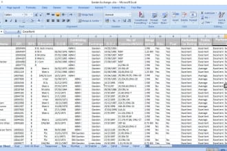 create excel graph, pivot table, dashboard and solver