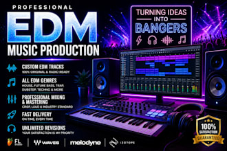 compose and produce edm music