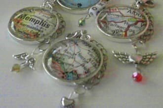 create a charm of your favorite place in the world
