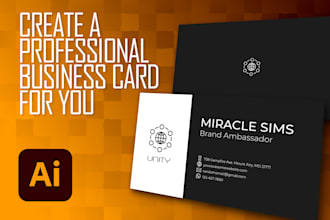 design a luxury real estate business card for you