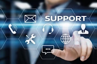 support teams, outlook, microsoft 365 and IT support