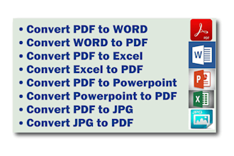 transcribe any file format to word pptx excel