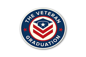 design an emblem veteran logo for you