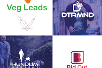 do modern minimalist business logo for you