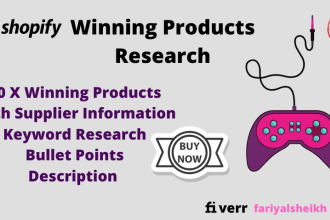 do shopify winning product research for dropshipping