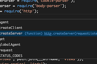be your node js developer