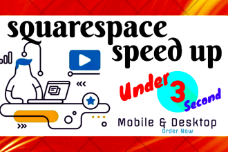 do squarespace speed optimization on google pagespeed insight