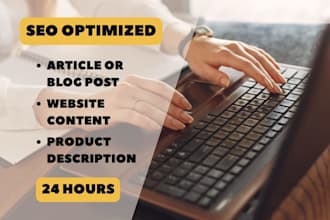 write 1500 words SEO content or blog post in 24 hours
