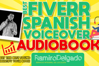 narrate your audiobook in spanish voiceover