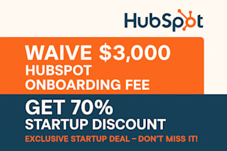 waive hubspot onboarding or get you a discount