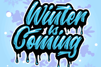 create vector lettering, logotype