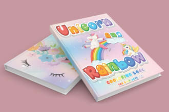 create 30 pages coloring book and cover for amazon kdp