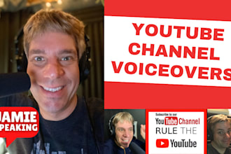 be the voice or face of youtube channel