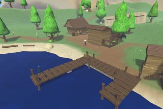 make a unity game prototype for you, plus unity source