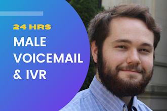 record a professional voicemail voiceover
