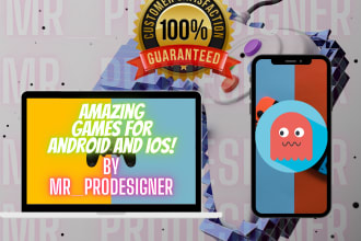 develop best money making 2d and 3d games for android ios and PC