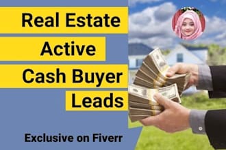 provide real estate active cash buyers list