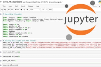 开发jupyter笔记本的数据分析在python