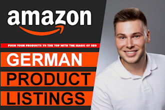 write a german full SEO optimized amazon listing for more traffic and clicks
