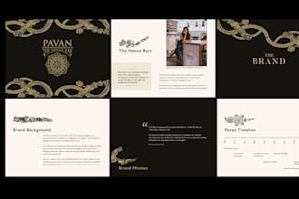 design a beautiful presentation