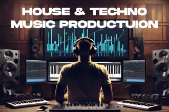 produce your house or techno music track