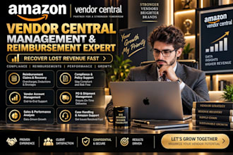 manage amazon vendor and recover reimbursement