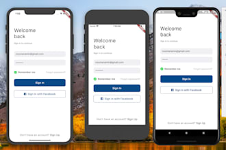 develop android ios app using flutter